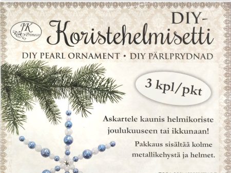 Askartelupakkaus  Lumihiutale 3 kpl sinivalkoinen Online Hot Sale