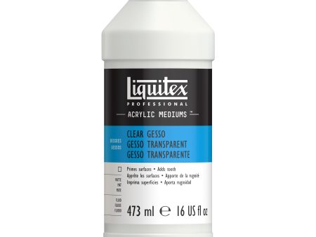 Gesso kirkas Transparent 473ml Liquitex Online now