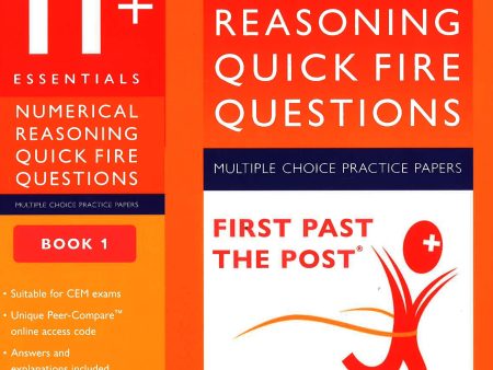 11 + Numerical Reasoning Quick Fire Questions - Book 1 on Sale