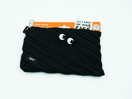 Zipit Gorge Monster Jumbo Pouch - Black Hot on Sale