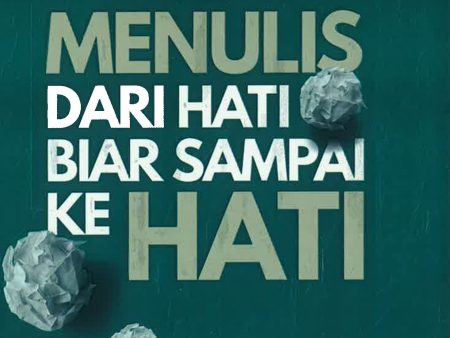 MENULIS DARI HATI BIAR SAMPAI KE HATI (2021) on Sale