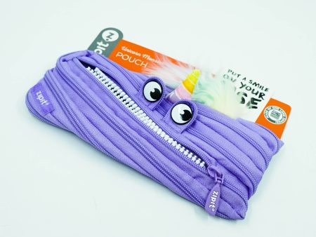 Zipit Unicorn Pouch - Light Purple For Sale